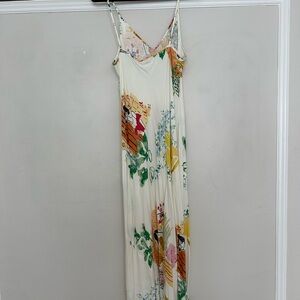 Aritzia Multicolor Floral Maxi Dress